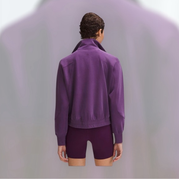 Lululemon Brushed Softstreme Funnel-Neck Full Zip Up - Picture 4 of 9
